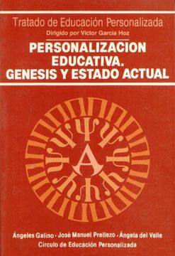 portada personalización educativa. génesis y estado actual (in Spanish)