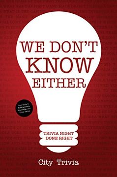 portada We Don't Know Either: Trivia Night Done Right (en Inglés)