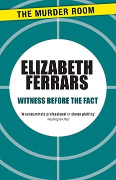 portada Witness Before the Fact (Murder Room) (in English)