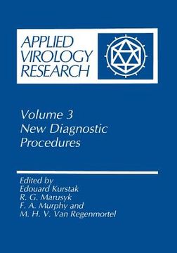 portada Applied Virology Research: New Diagnostic Procedures (in English)