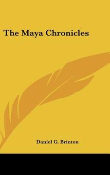 portada the maya chronicles (en Inglés)