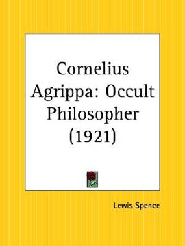 portada cornelius agrippa: occult philosopher