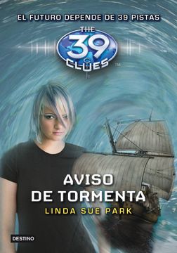 portada Aviso de Tormenta 39 Clues Storm Warning Book 9 Spanish Edition (Las 39 Pistas