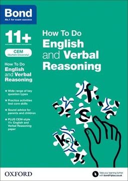 portada Bond 11+: CEM How To Do: English and Verbal Reasoning