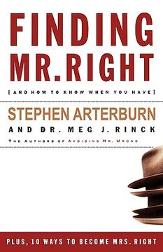 portada finding mr. right: and how to know when you have (in English)