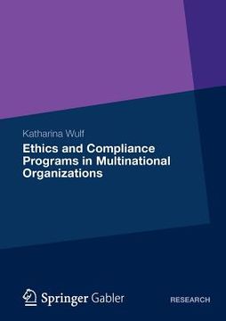 portada ethics and compliance programs in multinational organizations