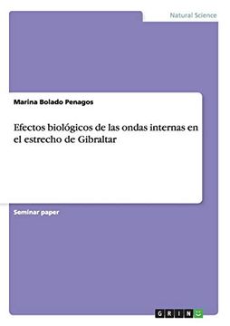 portada Efectos Biológicos de las Ondas Internas en el Estrecho de Gibraltar (in Spanish)