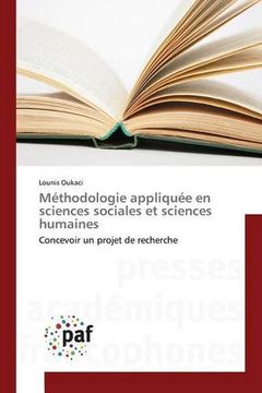 portada Méthodologie appliquée en sciences sociales et sciences humaines