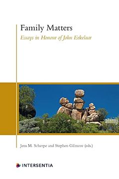 portada Family Matters: Essays in Honour of John Eekelaar (en Inglés)