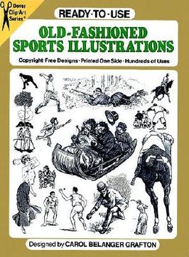 portada ready-to-use old-fashioned sports illustrations
