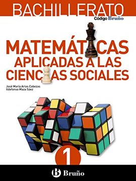 portada Código Bruño Matemáticas Aplicadas a las Ciencias Sociales 1 Bachillerato