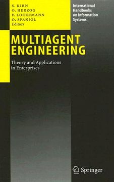 portada multiagent engineering: theory and applications in enterprises (en Inglés)