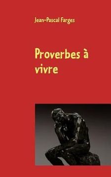 portada Proverbes à vivre (en Francés)