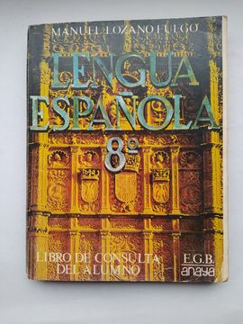 portada Lengua Española 8º Egb. Libro de Consulta del Alumno.