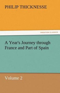 portada a year's journey through france and part of spain, volume 2 (en Inglés)