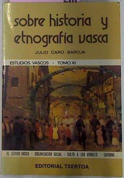 portada Sobre Historia y Etnografia Vasca