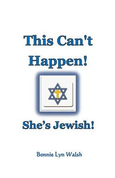 portada This Can't Happen! She's Jewish! (en Inglés)