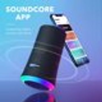 Soundcore by Anker- Flare 2 Portable Speaker | IPX7 Waterproof | 360 Sound | 12-Hour Playtime | Black | A3165Z11