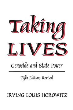 portada taking lives: genocide and state power (en Inglés)