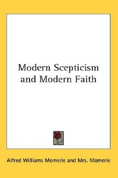 portada modern scepticism and modern faith