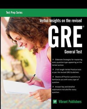 portada verbal insights on the revised gre general test (en Inglés)