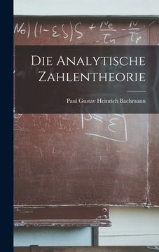 portada Die Analytische Zahlentheorie (en Alemán)