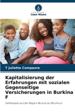 portada Kapitalisierung der Erfahrungen mit sozialen Gegenseitige Versicherungen in Burkina F (en Alemán)