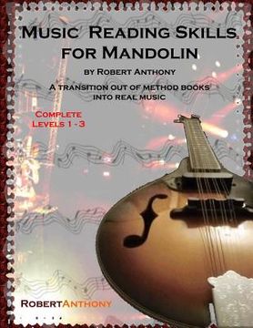 portada Music Reading Skills for Mandolin Complete Levels 1 - 3 (en Inglés)