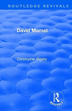 portada Routledge Revivals: David Mamet (1985) (en Inglés)