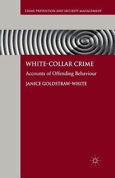 portada White-Collar Crime: Accounts of Offending Behaviour (in English)