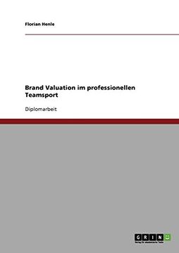 portada Brand Valuation im professionellen Teamsport (German Edition)
