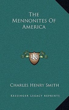 portada the mennonites of america (in English)
