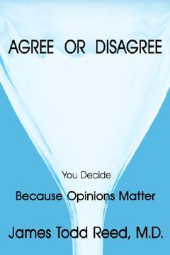 portada agree or disagree: because opinions matter