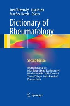 portada Dictionary of Rheumatology (en Inglés)