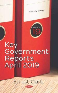 portada Key Government Reports April 2019 (Month in Review) (en Inglés)