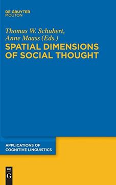 portada Spatial Dimensions of Social Thought (en Inglés)