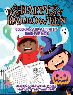 portada Coloring and Activity Workbook - Halloween Edition