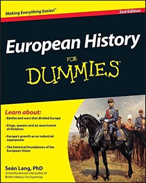 portada european history for dummies (en Inglés)
