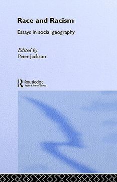 portada race and racism: essays in social geography (en Inglés)