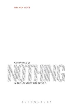portada Narratives of Nothing in 20th-Century Literature