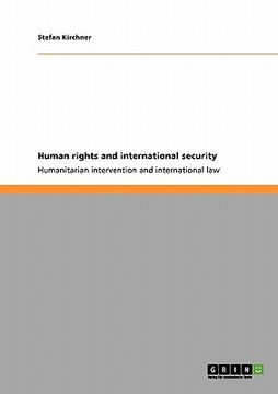 portada human rights and international security (en Inglés)