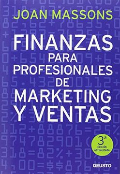 portada Finanzas Para Profesionales De Marketing Y Ventas