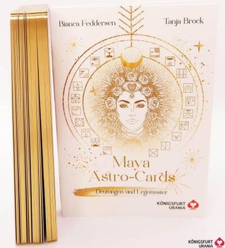 portada Maya-Astro-Cards: 44 Astrologische Orakelkarten mit Booklet (en Alemán)