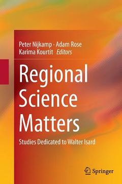 portada Regional Science Matters: Studies Dedicated to Walter Isard (en Inglés)