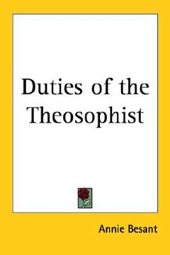 portada duties of the theosophist (en Inglés)