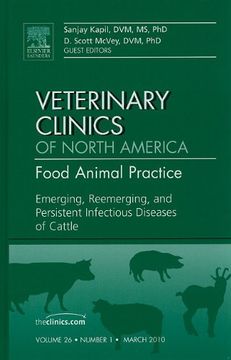 portada Emerging, Reemerging, and Persistent Infectious Diseases of Cattle, an Issue of Veterinary Clinics: Food Animal Practice: Volume 26-1