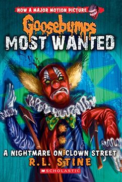 portada A Nightmare on Clown Street (Goosebumps Most Wanted #7) 