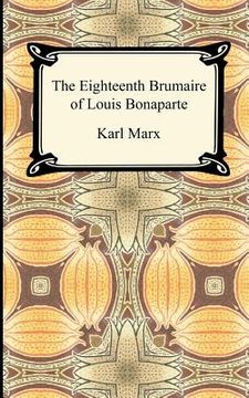 portada the eighteenth brumaire of louis bonaparte (en Inglés)