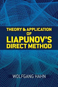 portada Theory and Application of Liapunov's Direct Method (Dover Books on Mathematics) 