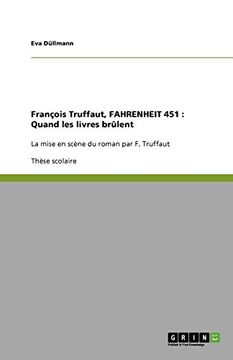 portada François Truffaut, FAHRENHEIT 451: Quand les livres brûlent